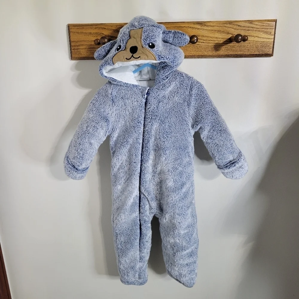 Koala Baby Infant 1-piece Fleece Jumper, Blue